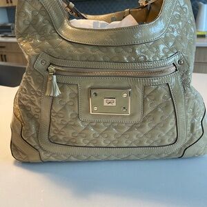 Anya Hindmarch patent leather pocketbook